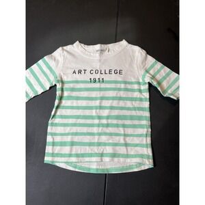 Bobo Choses 3/4 Sleeve Tee Organic Cotton Stripes Art College